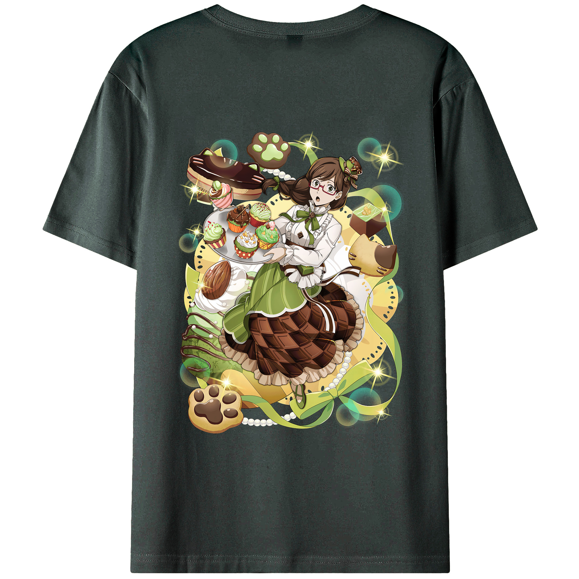 （画像用） 文豪ストレイドッグス Bungo Stray Dogs 綿100％ メンズ半袖Tシャツ（バックプリント） 通気性